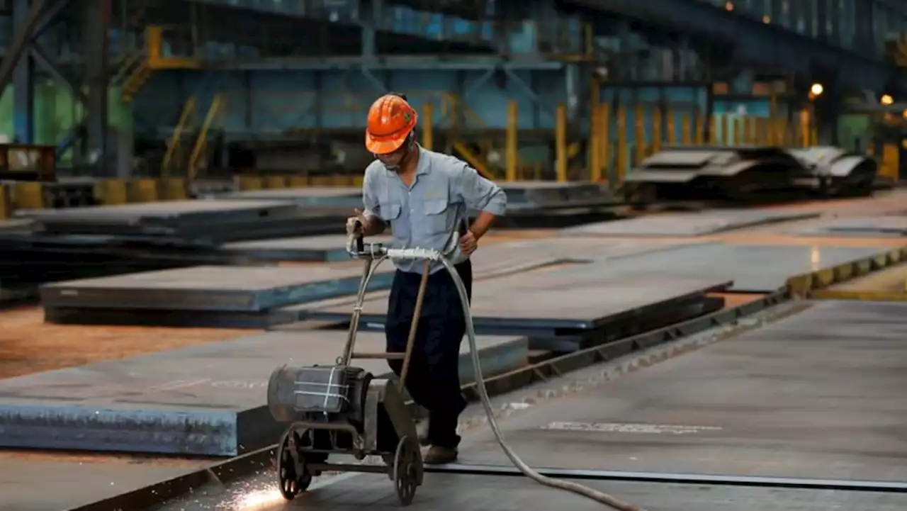 China's July crude steel output eases from prior month on production curbs