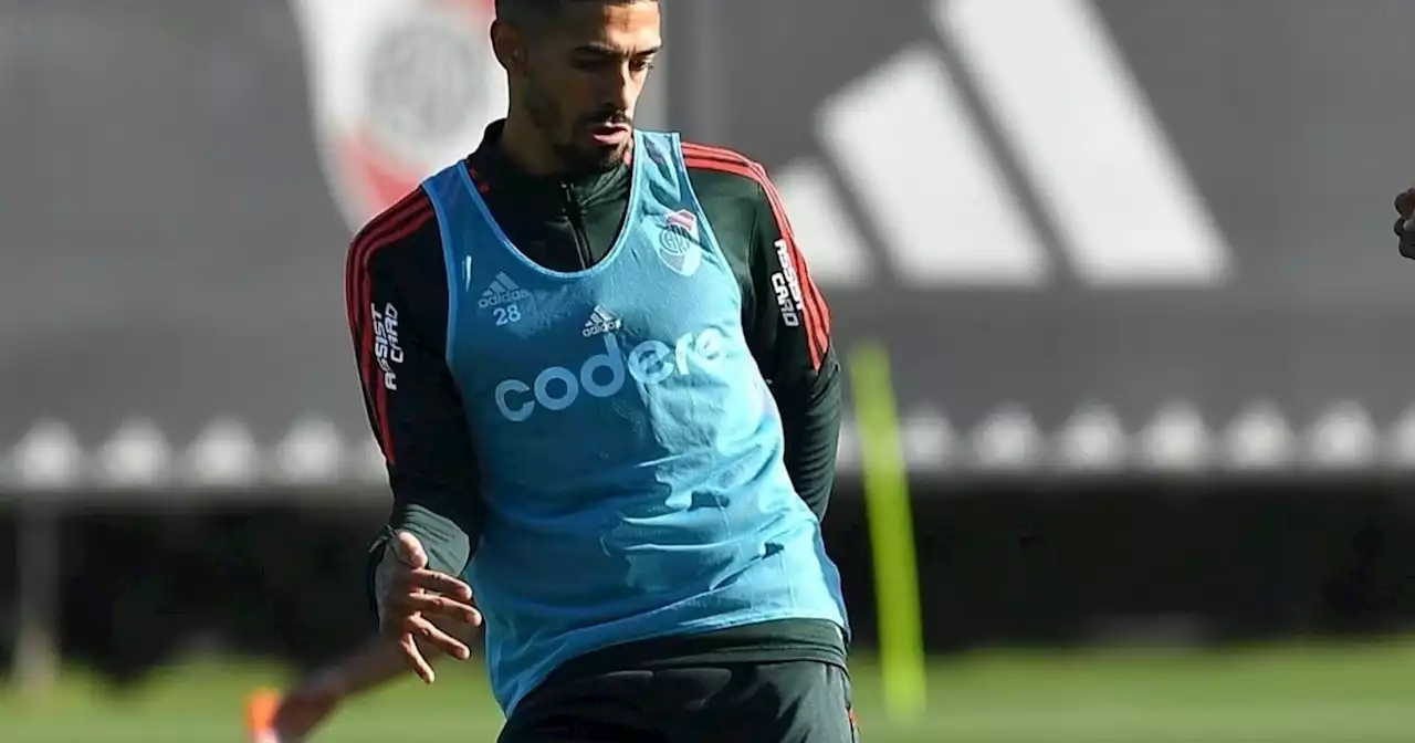 Lanzini y su primer entrenamiento con el grupo: ¿cómo está físicamente?