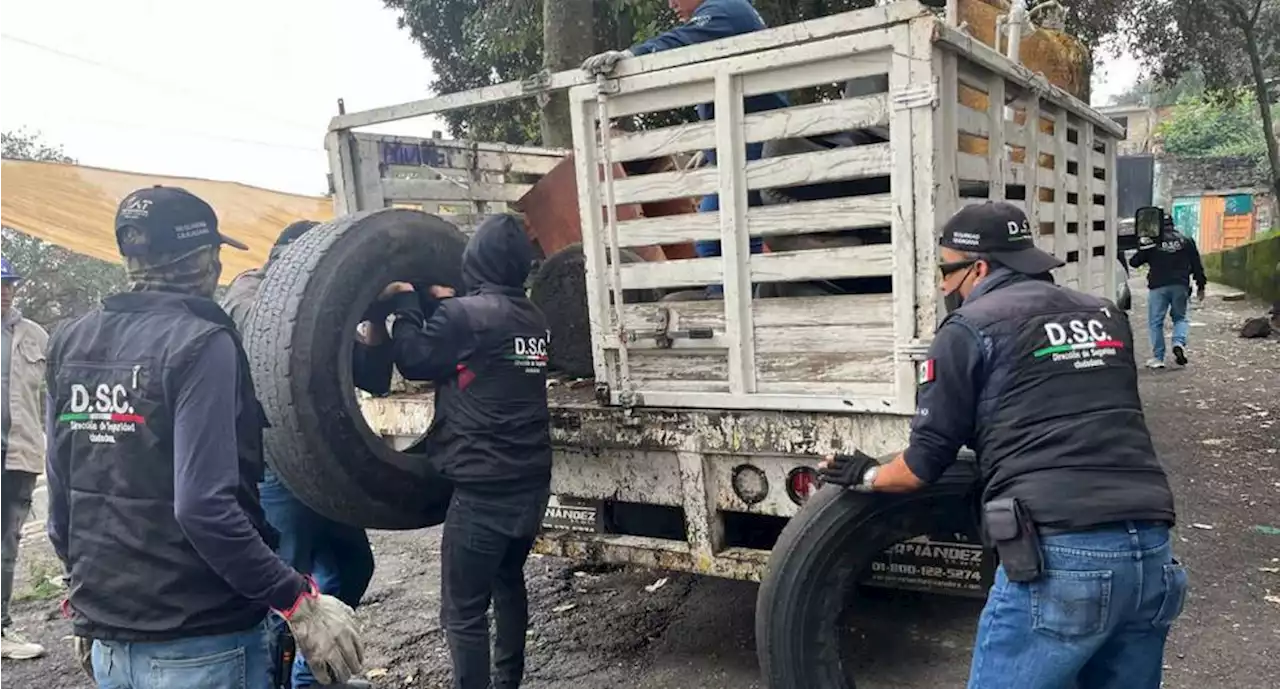 Tlalpan retira más de 200 toneladas de objetos que obstruían el libre tránsito