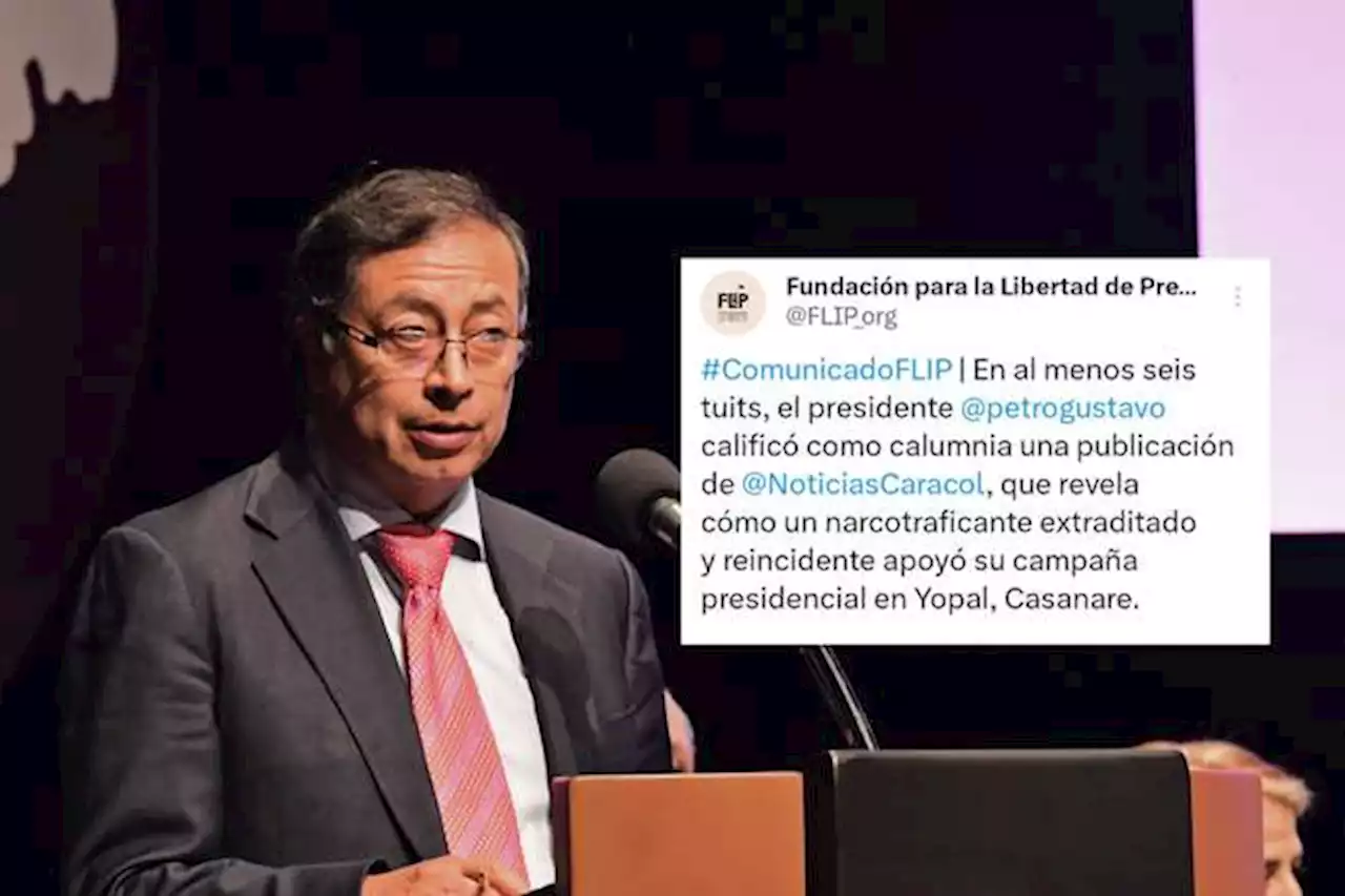 FLIP vuelve a llamar la atención de Petro por “desprestigio” a Noticias Caracol