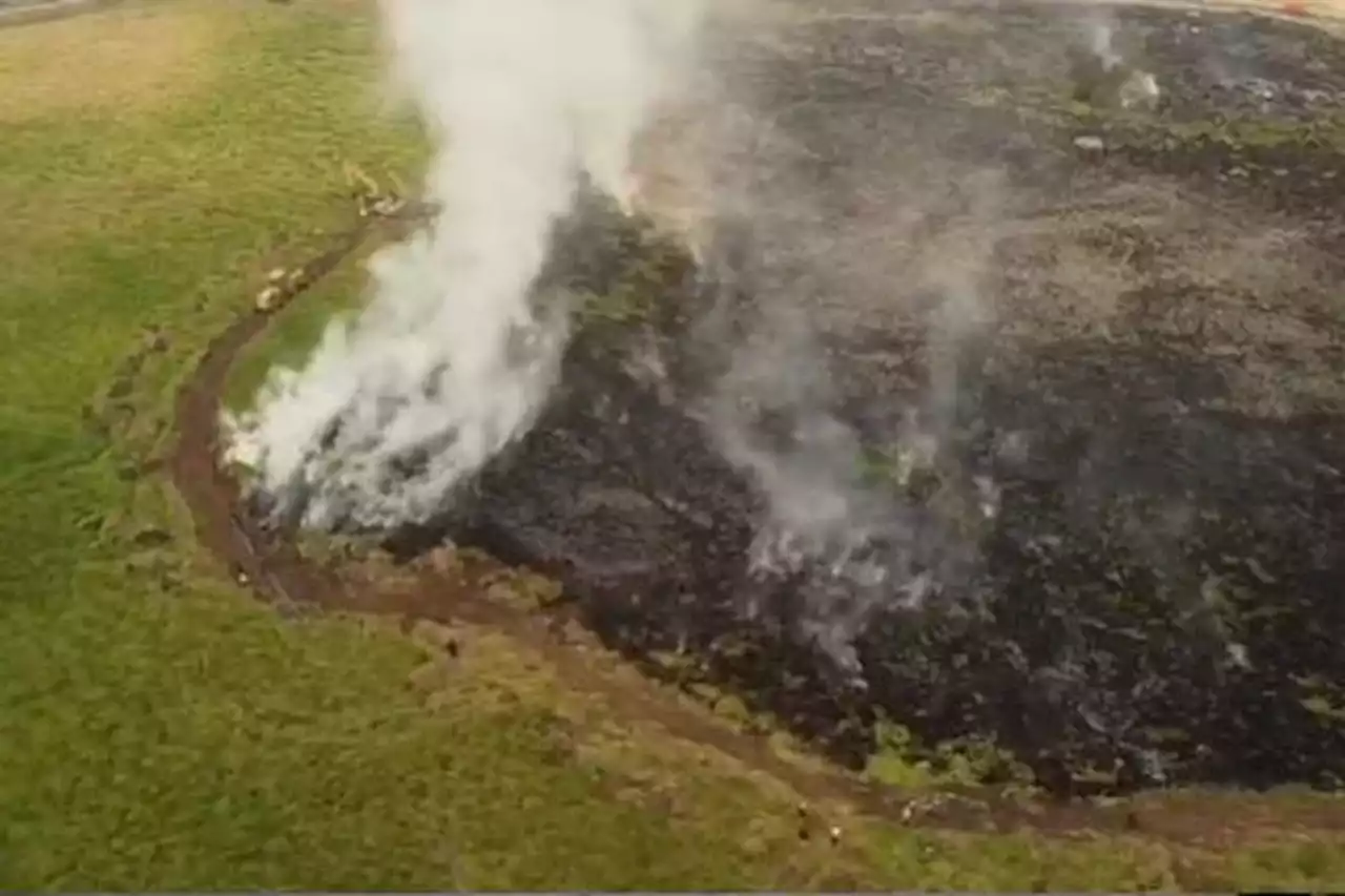 Incendios en Soacha: siguen tres activos y reportan nubes de humo en el aire en Bogotá