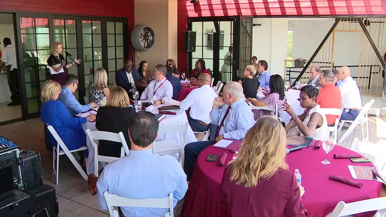 Texas A&M leaders meet with area superintendents to discuss plans to recruit minority students