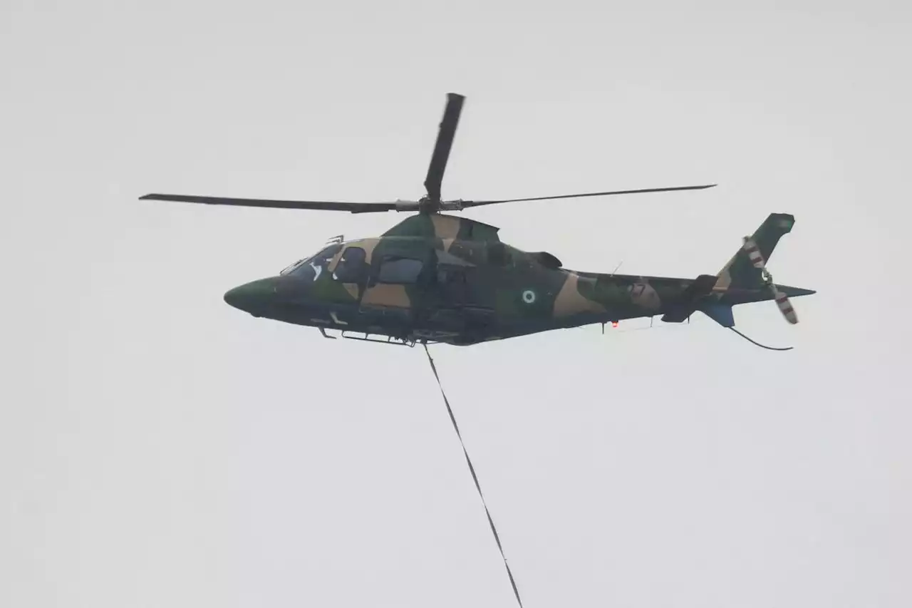 Air force helicopter crashes after attack in north-central Nigeria