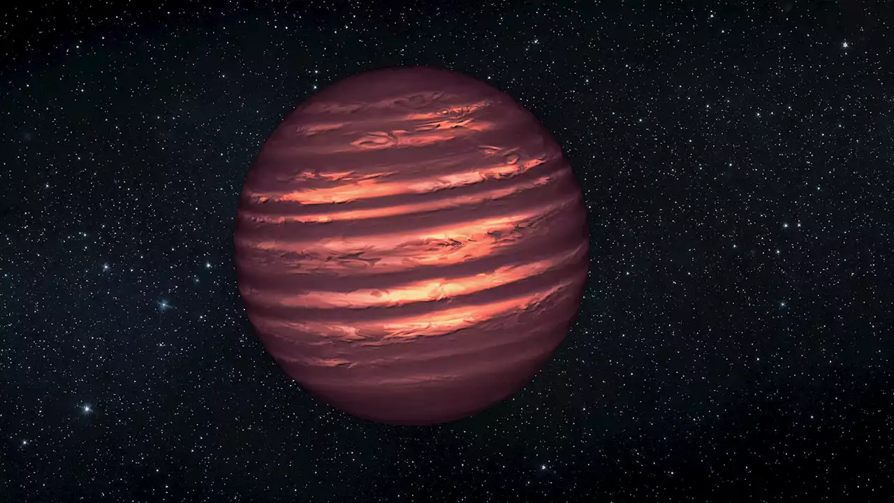 Astronomers observe a brown dwarf star hotter than the Sun