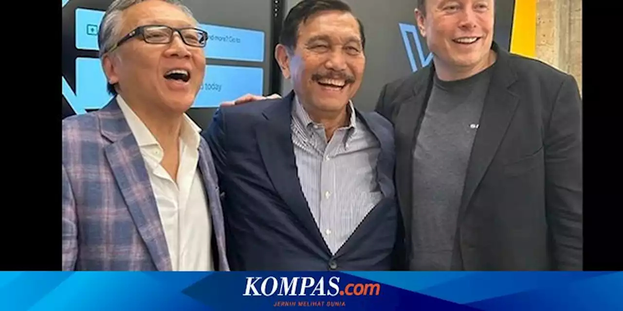 Luhut: Elon Musk Bakal ke Indonesia, Tertarik Bangun Internet Murah Starlink