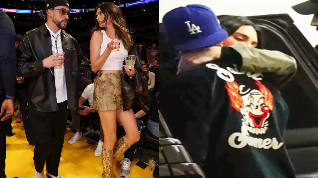 ¡Es real! Este es el primer beso público entre Bad Bunny y Kendall Jenner