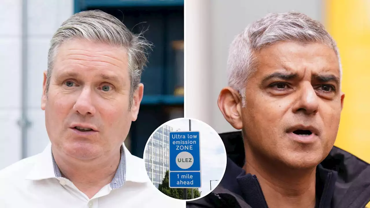 Keir Starmer clashes with Sadiq Khan over Ulez as he insists there are 'other ways' to cut pollution