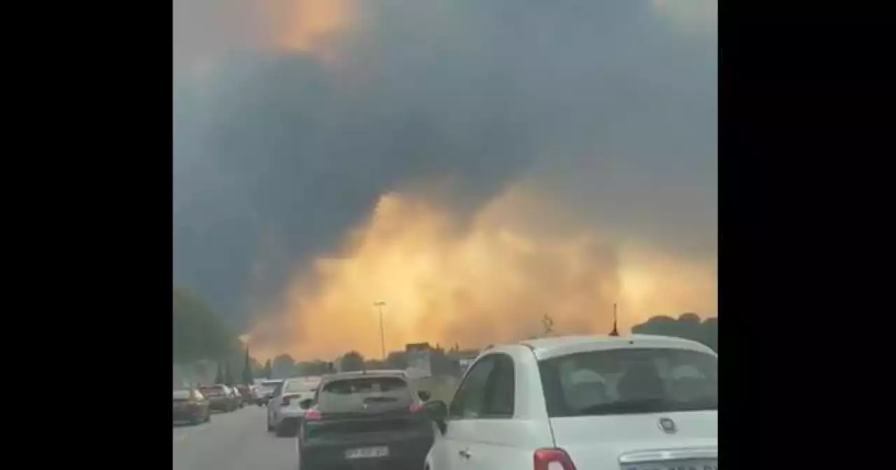 Incendie dans les Pyrénées-Orientales : plus de 500 pompiers engagés