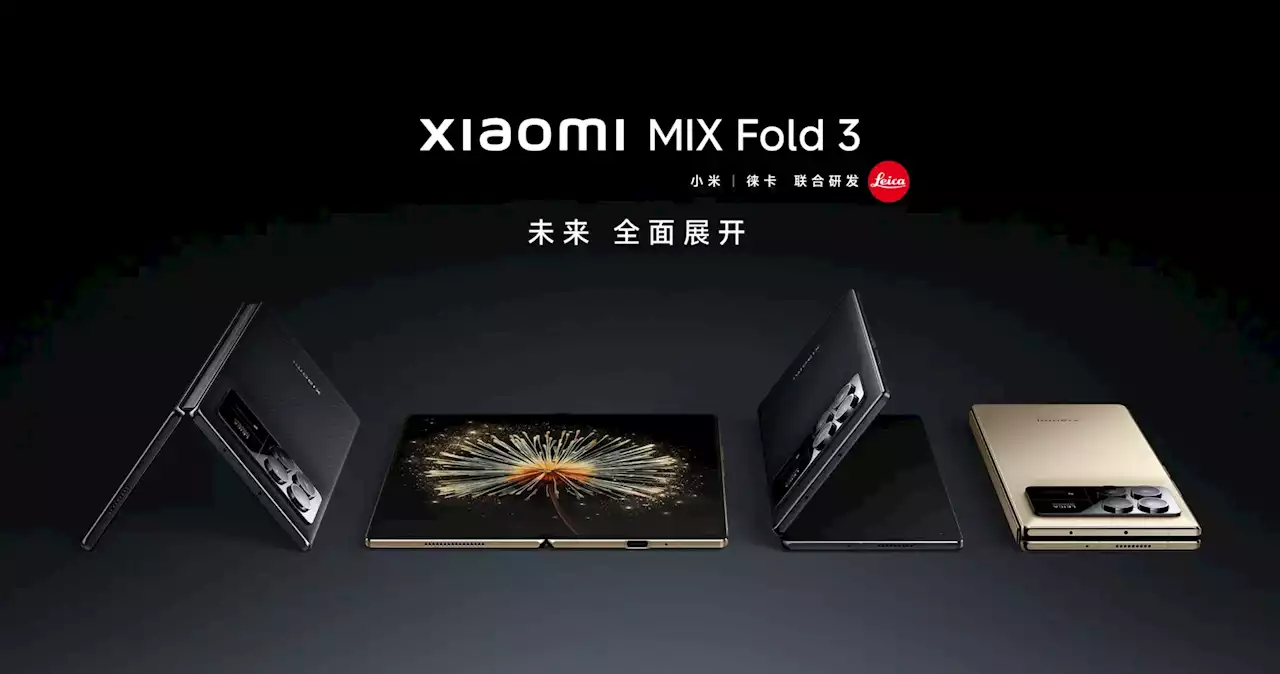 Xiaomi Mix Fold 3 Officially Unveiled With Snapdragon 8 Gen 2, Two Telephoto Cameras