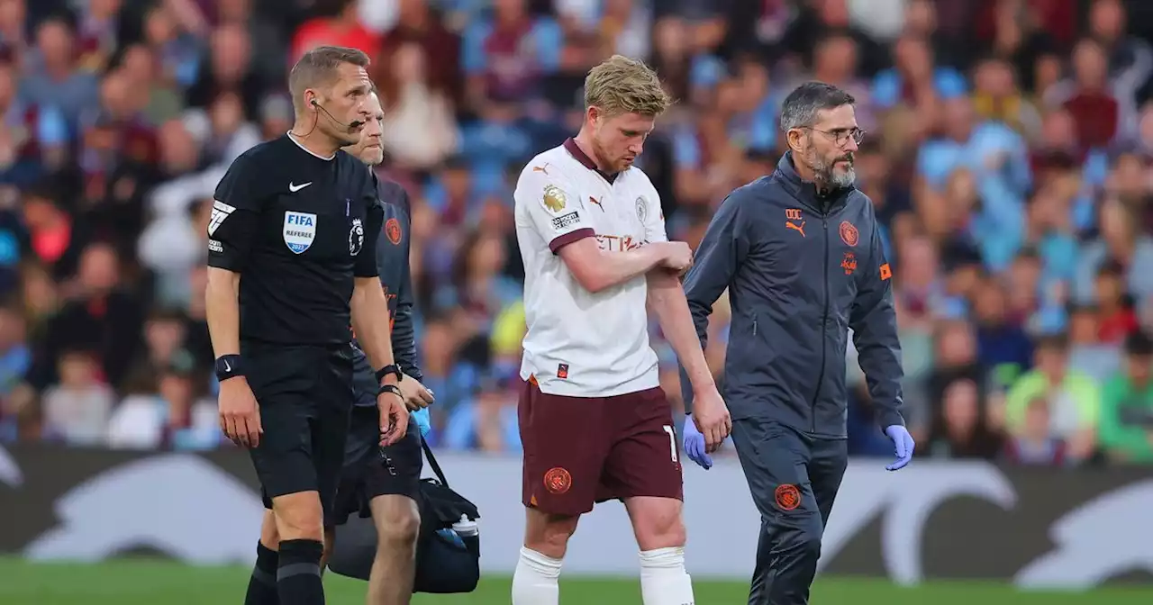 Guardiola confirms 'big blow' to Man City with Kevin De Bruyne injury