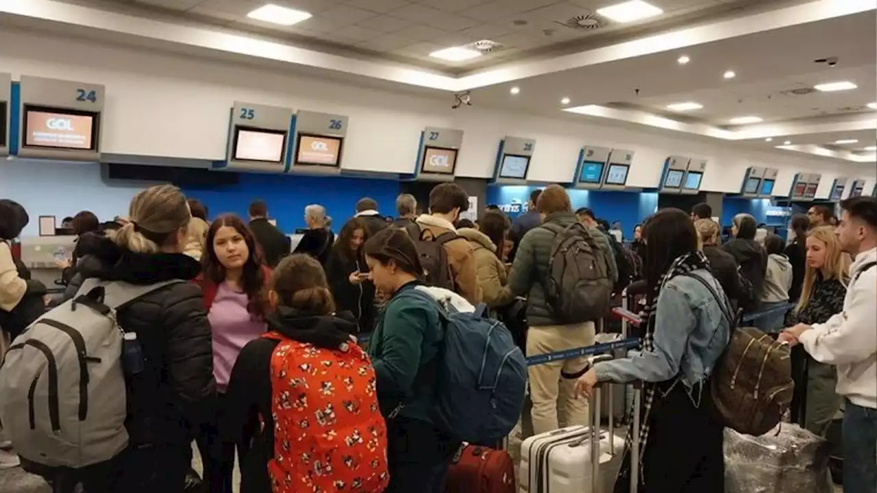 Diez vuelos afectados en Aeroparque por una medida gremial