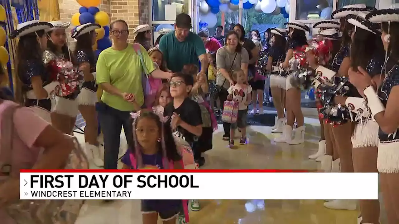 North East Independent School District welcomes students back to school