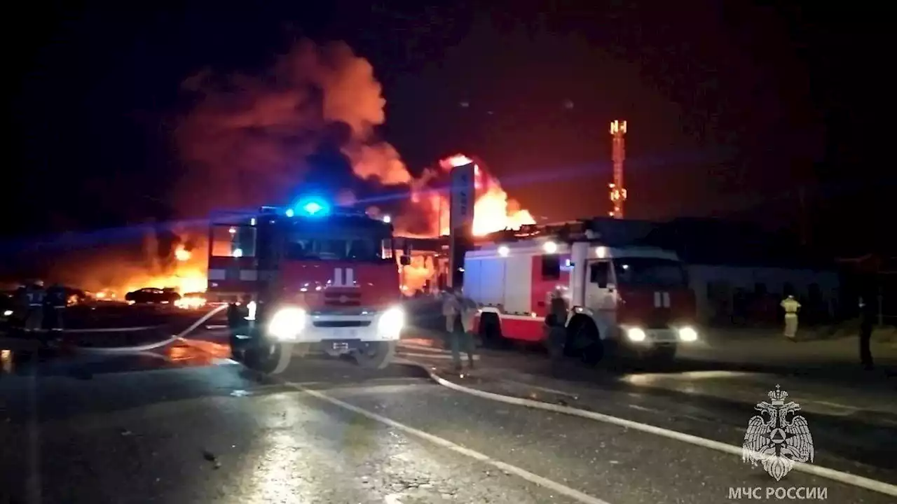 25 Tote nach Explosion auf Tankstelle in Südrussland