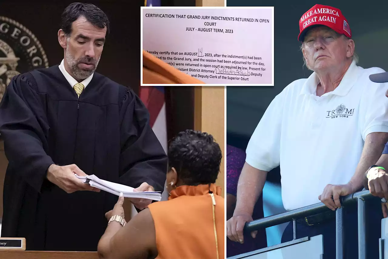 Georgia grand jury hands up 10 indictments in Trump 2020 election investigation