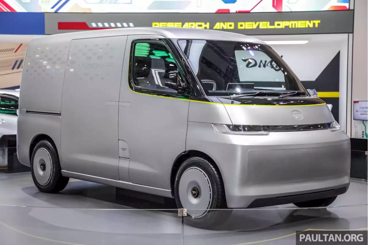 GIIAS 2023: Daihatsu Vision-F concept debuts - fully electric Gran Max; 28 kWh battery, 200 km EV range