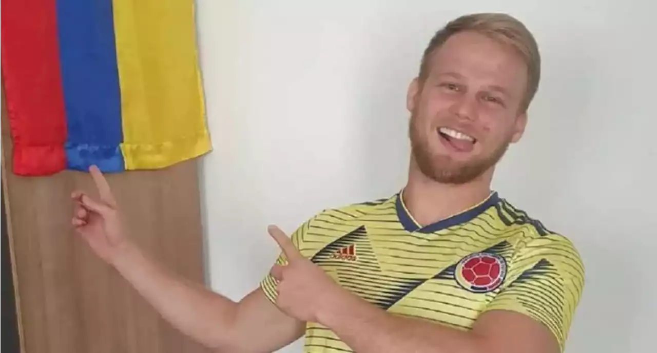 Alemán que ama a Colombia, en líos por usar camiseta de Selección: 'Triste, decepcionado'