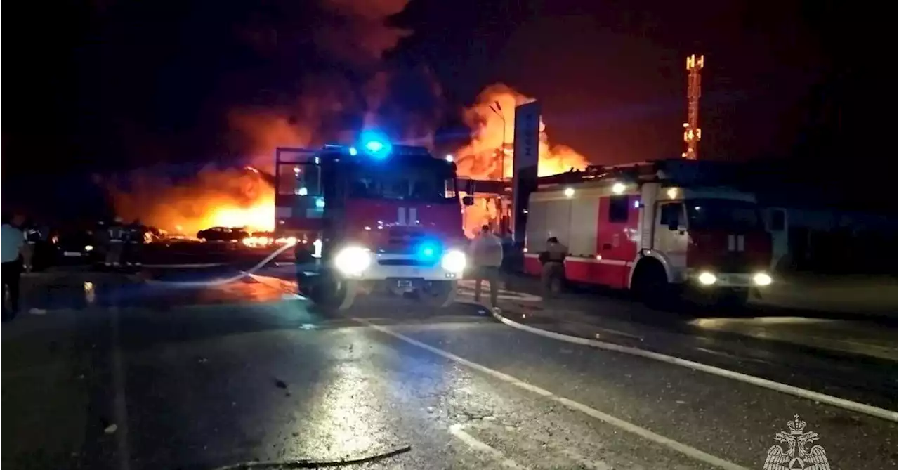 Fire at Russian gas station kills 12, injures over 60