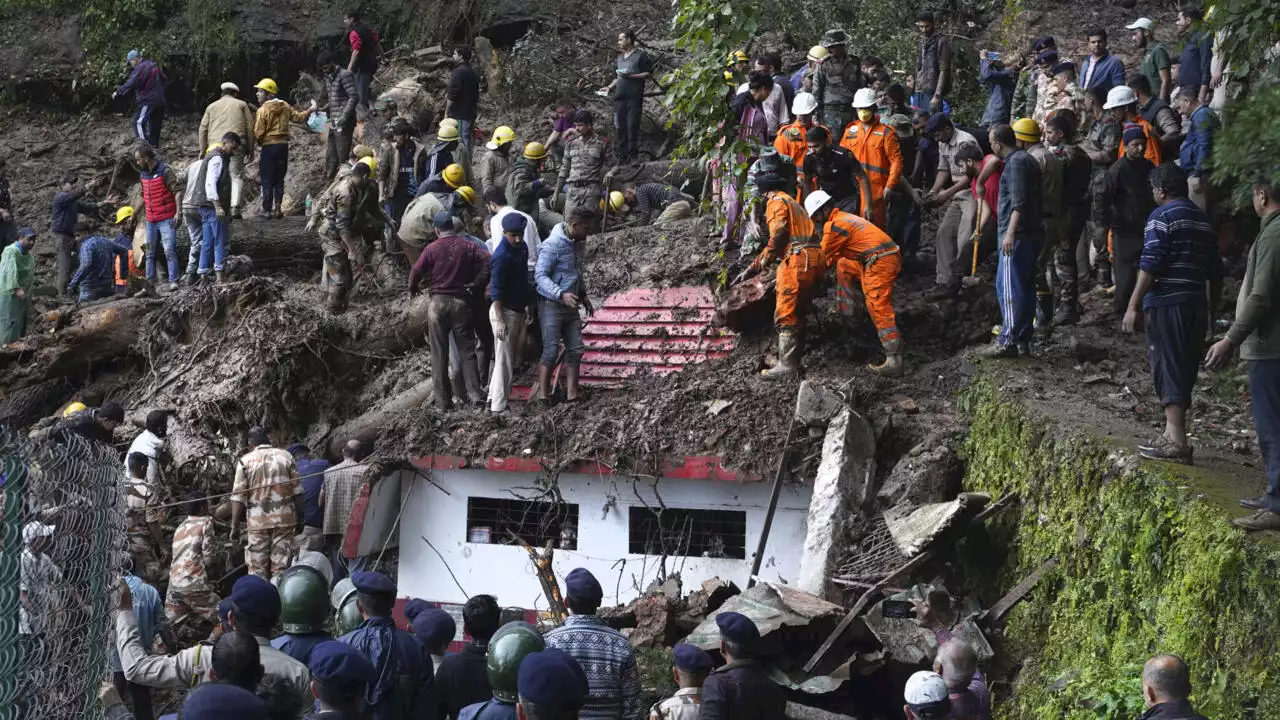 Inde: une soixantaine de morts après de fortes pluies dans l’Himachal Pradesh