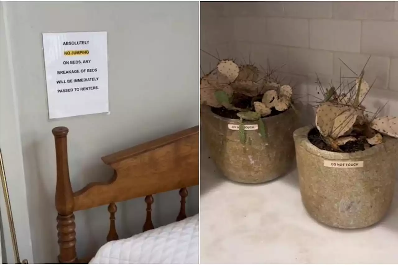 ‘It wasn’t a vacation’: Airbnb guest finds rules on ‘every surface’ of house