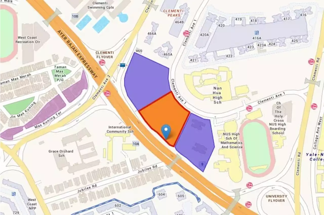 Two government sites in Clementi, Pine Grove released for sale