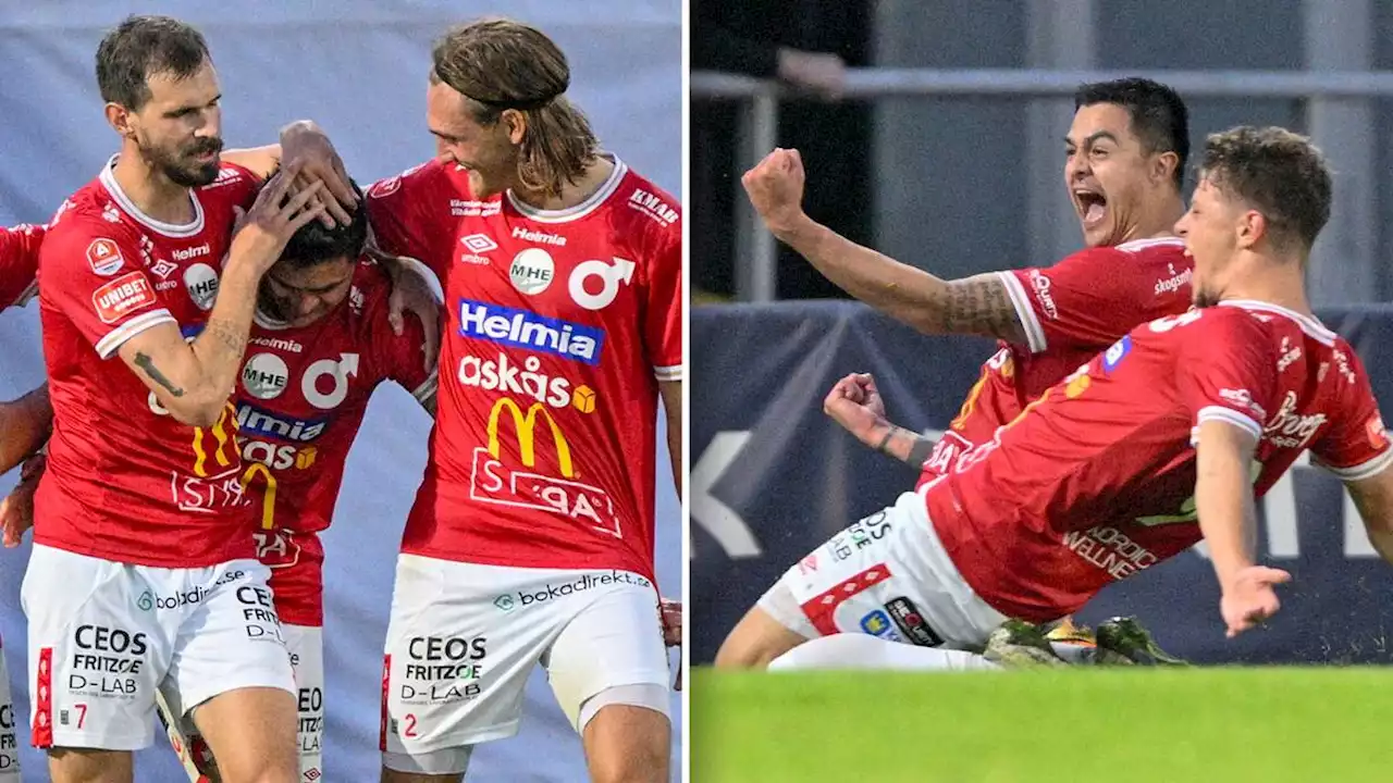 Fotboll: Degerfors avgjorde i 94:e minuten