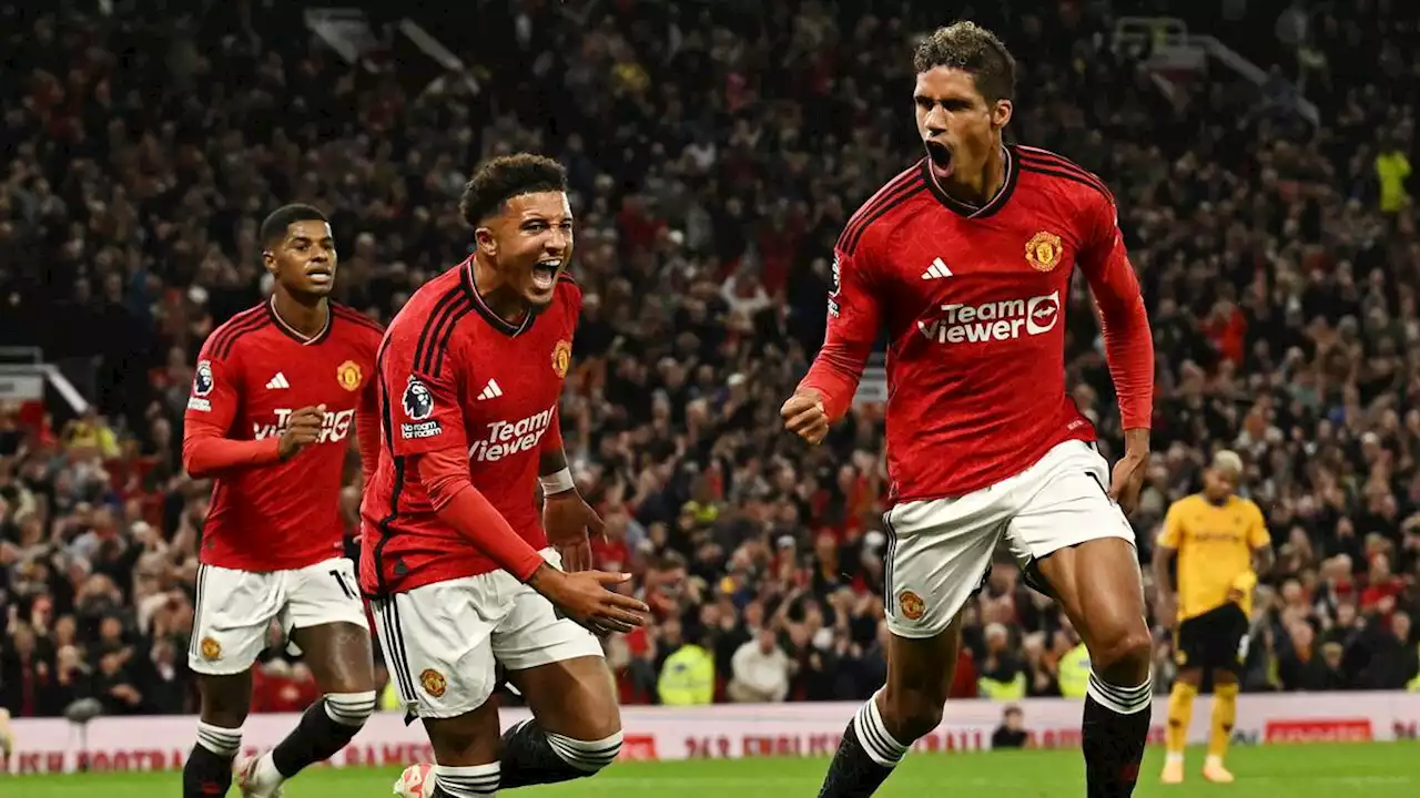 Fotboll: Raphaël Varane hjälte för Manchester United i premiären mot Wolverhampton