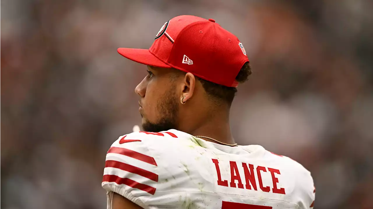 Trey Lance fights for backup spot on San Francisco 49ers after being future franchise QB