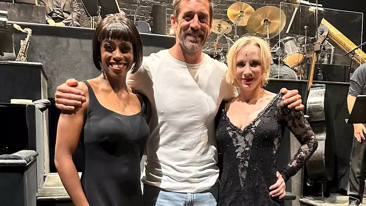 Sex, murder, football: Aaron Rodgers, New York Jets visit 'Chicago' musical on Broadway