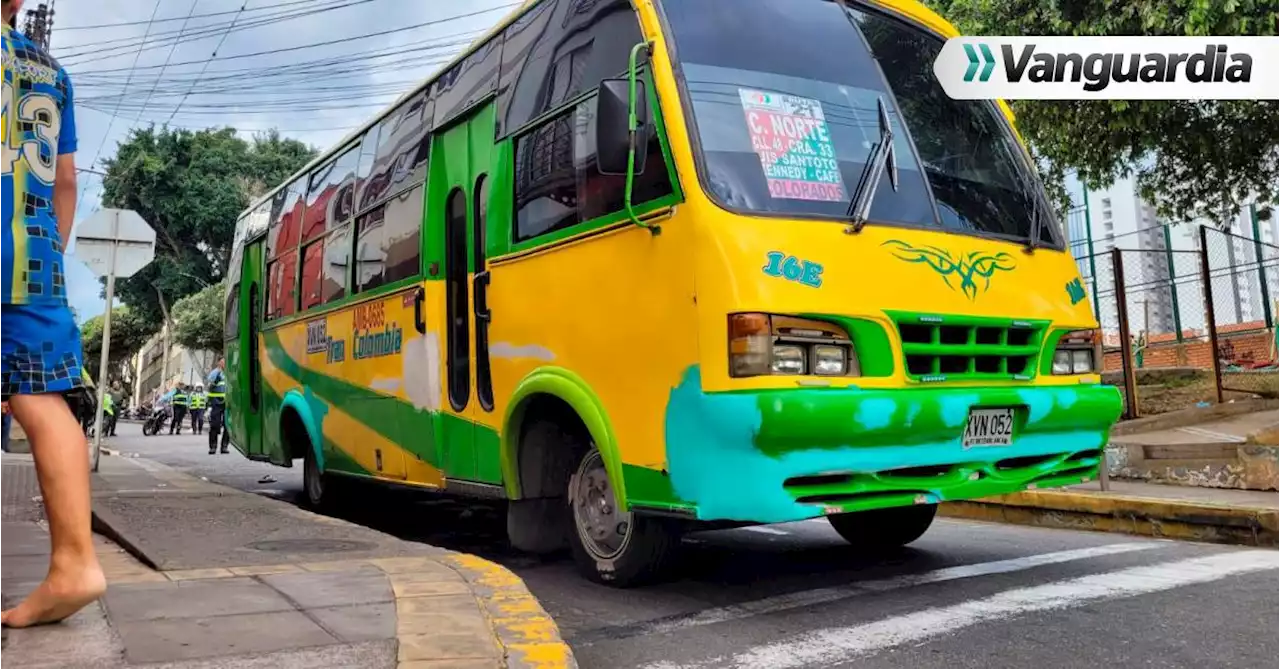 Aterrador: Bus le amputó un pie a un peatón en Bucaramanga