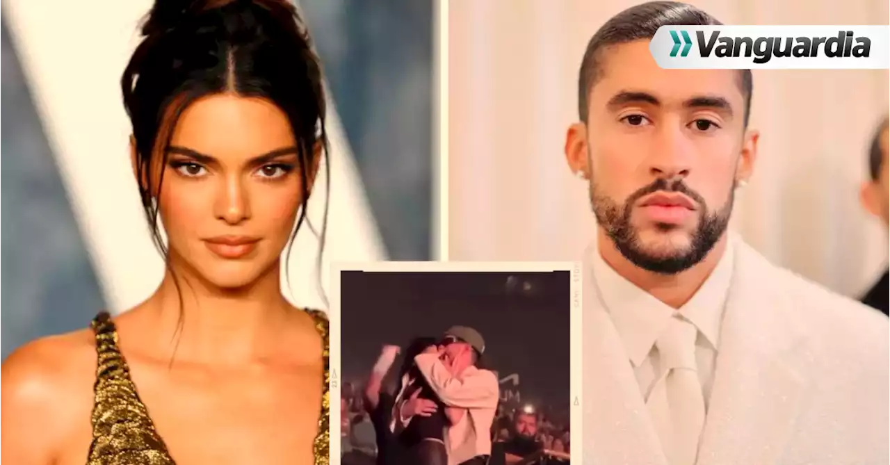 Bad Bunny y Kendall Jenner: muy enamorados en el concierto de Drake