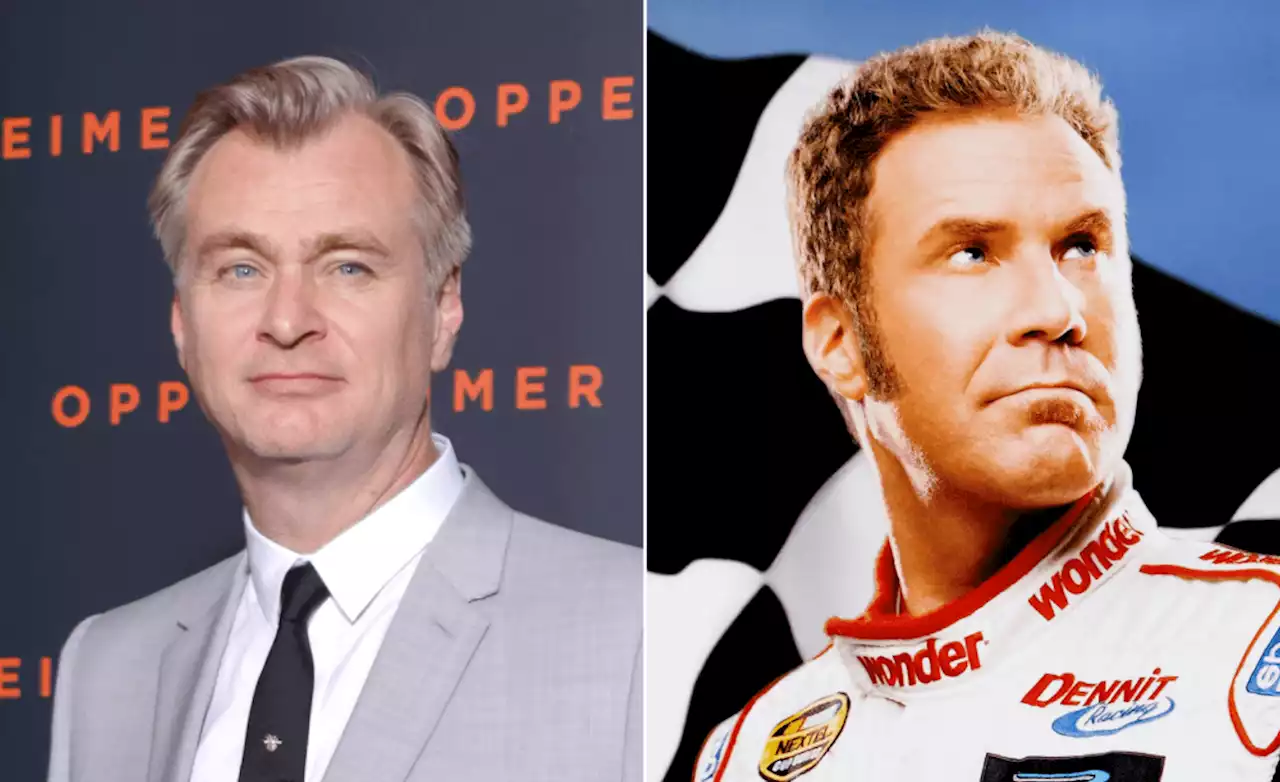 Christopher Nolan Calls ‘Talladega Nights’ One of the ‘Great Comedies,’ Must Watch It Any Time It’s on TV: ‘I’m Never Gonna Be Able to Switch That Up’