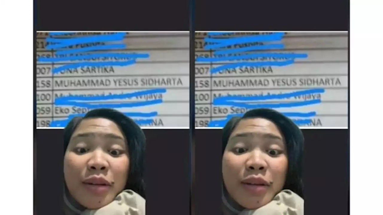 Viral Nama Unik di Absen 'Muhammad Yesus Sidharta', Netizen: Tiga Orang Dalam