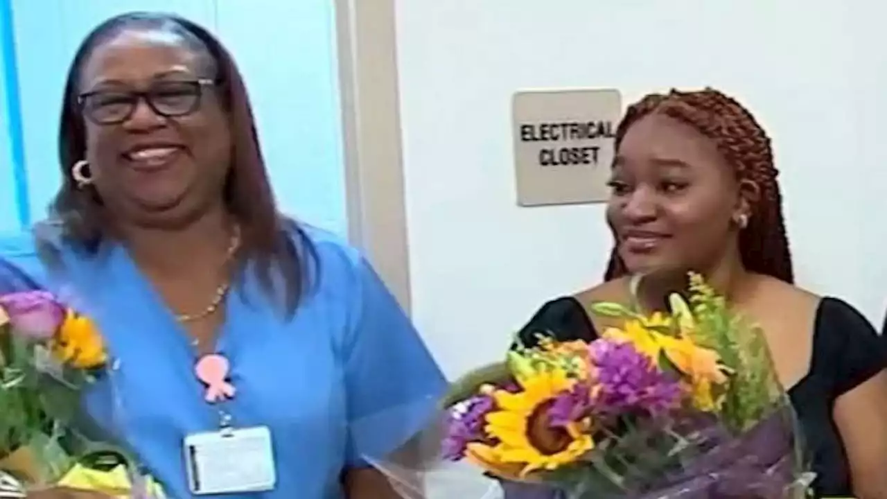 Woman abandoned as newborn reunites with hospital staffer who helped her 19 years ago