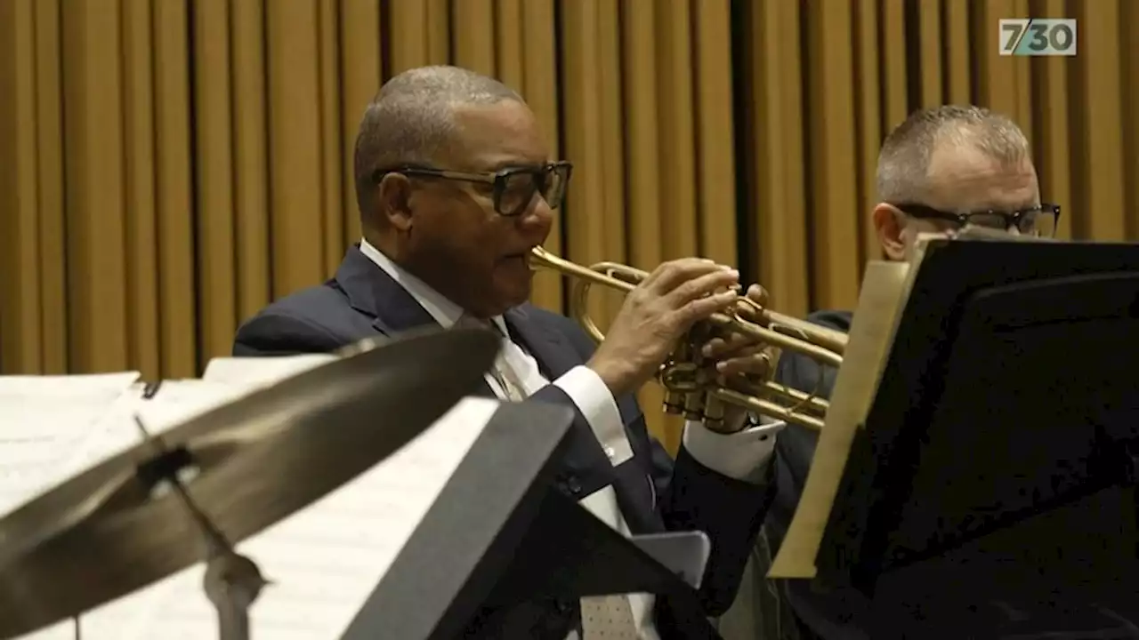 Nine-time Grammy and Pulitzer Prize winner Wynton Marsalis speaks to 7.30