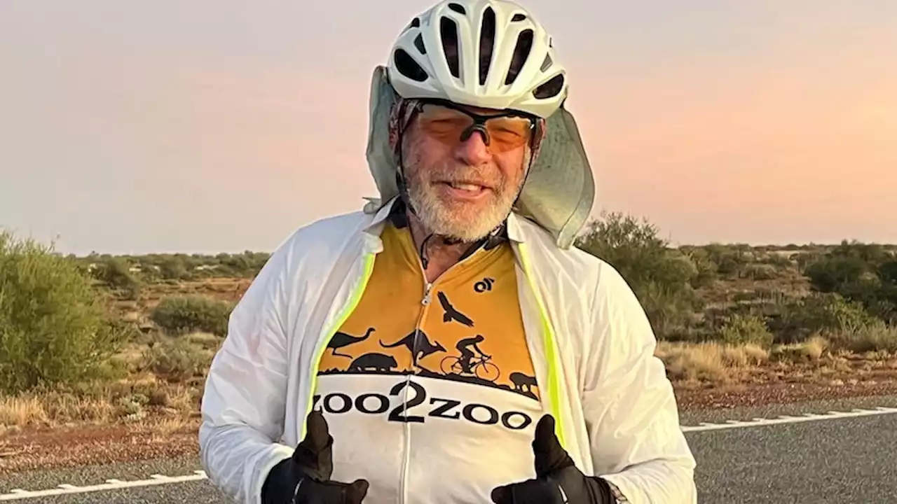 When this teacher rode 12,000km around Australia, he didn't expect to help so many people