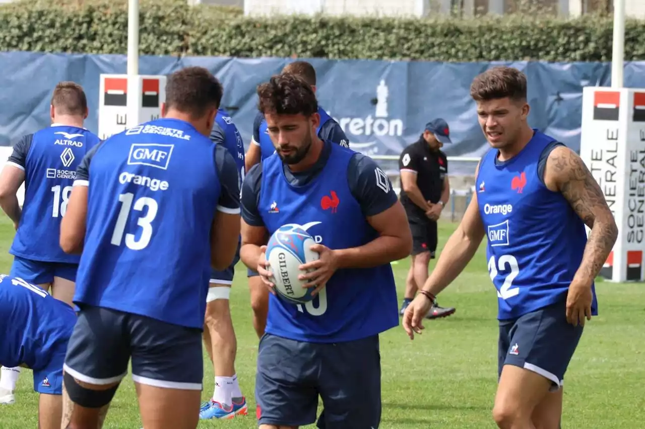 XV de France. Hastoy probable titulaire face aux Fidji, Jalibert sur le banc, Ramos s'entraîne en 10