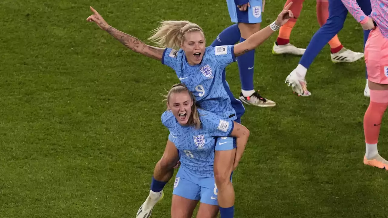 England beats Australia 3-1 to move into Women's World Cup final against Spain