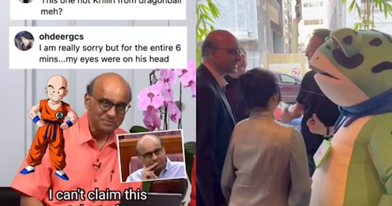 Frog-inspired dancing and 'shiny head' talent? Tharman's TikTok videos delight netizens