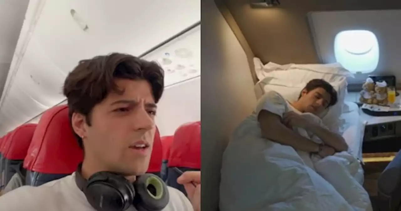 From 'crusty' seats to ultimate luxe: YouTuber tries 'world's most dangerous airline' before treating himself to SIA's Suites