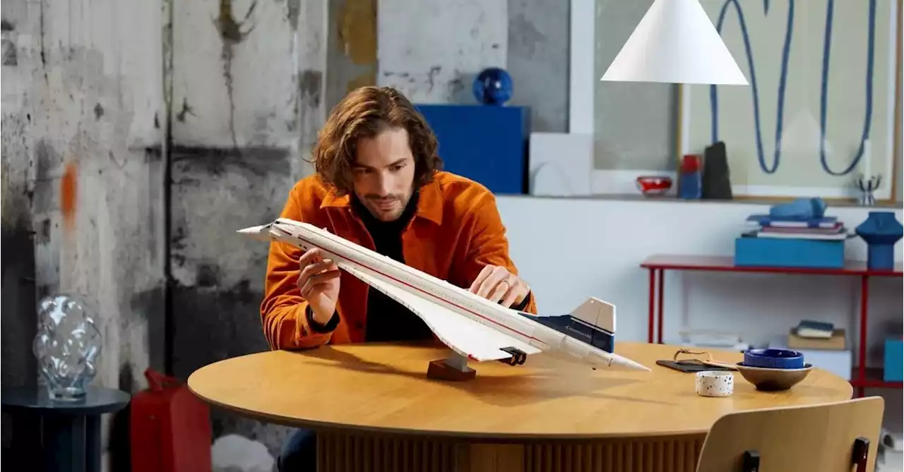 Go Supersonic with the New LEGO Icons Set Featuring the Concorde