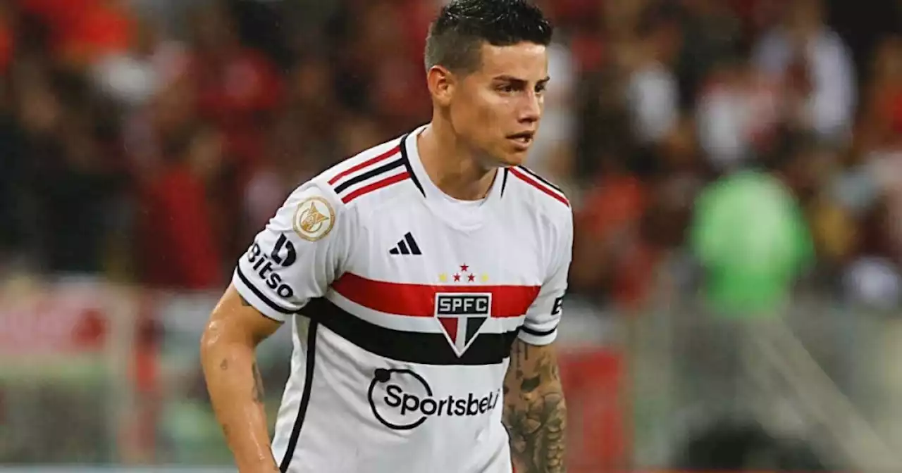 Partido hoy Sao Paulo: hora, dónde ver y detalles del juego de James Rodríguez en Brasil