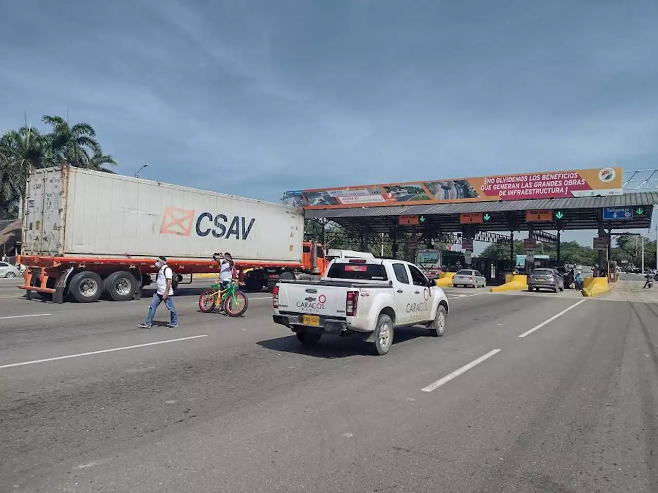 Extienden no cobro en el peaje de Turbaco por seis meses para vehículos livianos y buses