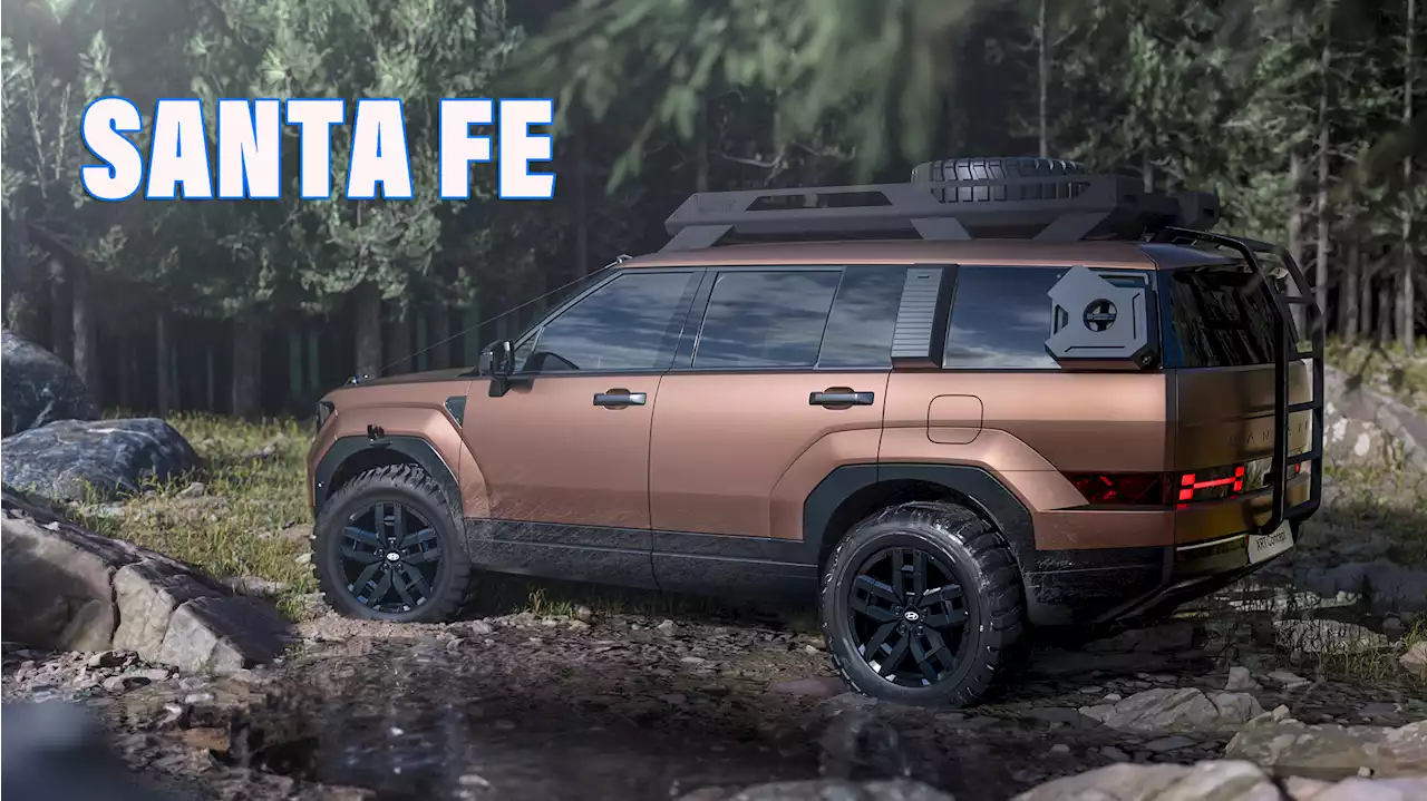 2024 Hyundai Santa Fe Revealed In Detail, Teases Tough XRT Concept Spinoff