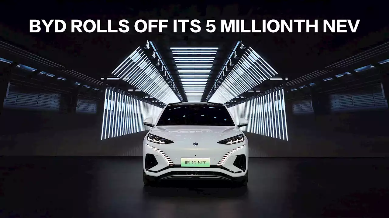 BYD Just Built Its 5 Millionth EV And Hybrid, 9 Months After Hitting 3 Million Mark