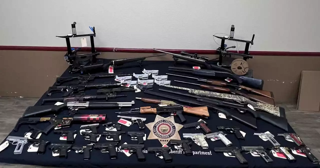 Dozens of firearms seized, 27 arrests made during 'crime suppression efforts' in San Bernardino County