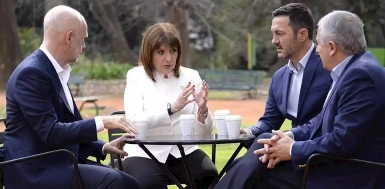 Patricia Bullrich y Horacio Rodríguez Larreta compartieron una foto de unidad tras las PASO: 'Ahora vamos a trabajar juntos '