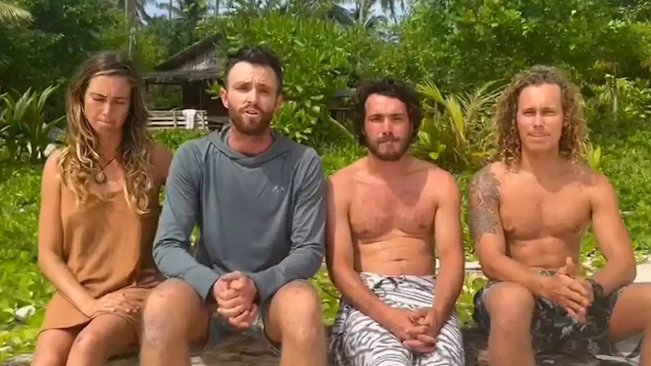 Australian surfers 'stoked to be alive' as they heap praise on Indonesia rescuers