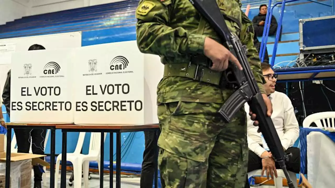 Political violence and insecurity loom large as Ecuadorians get ready to vote