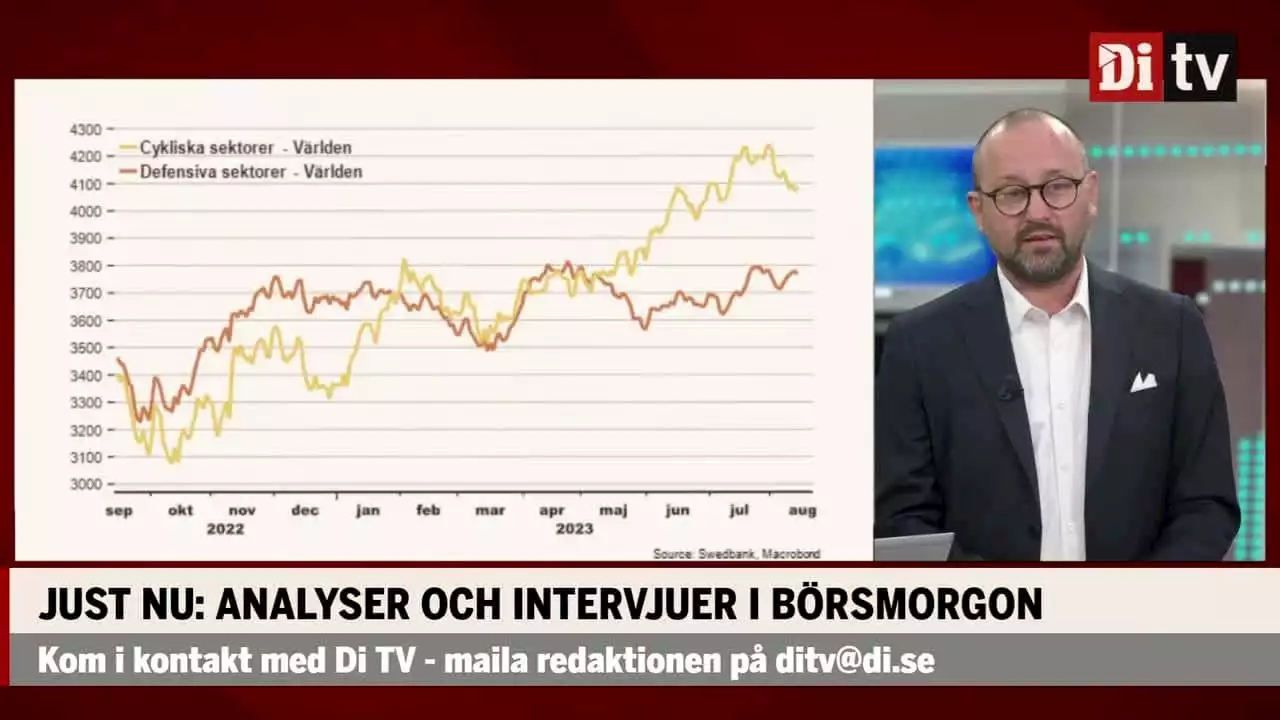 Aktiestrategen: 'Fördel aktier kontra räntor'