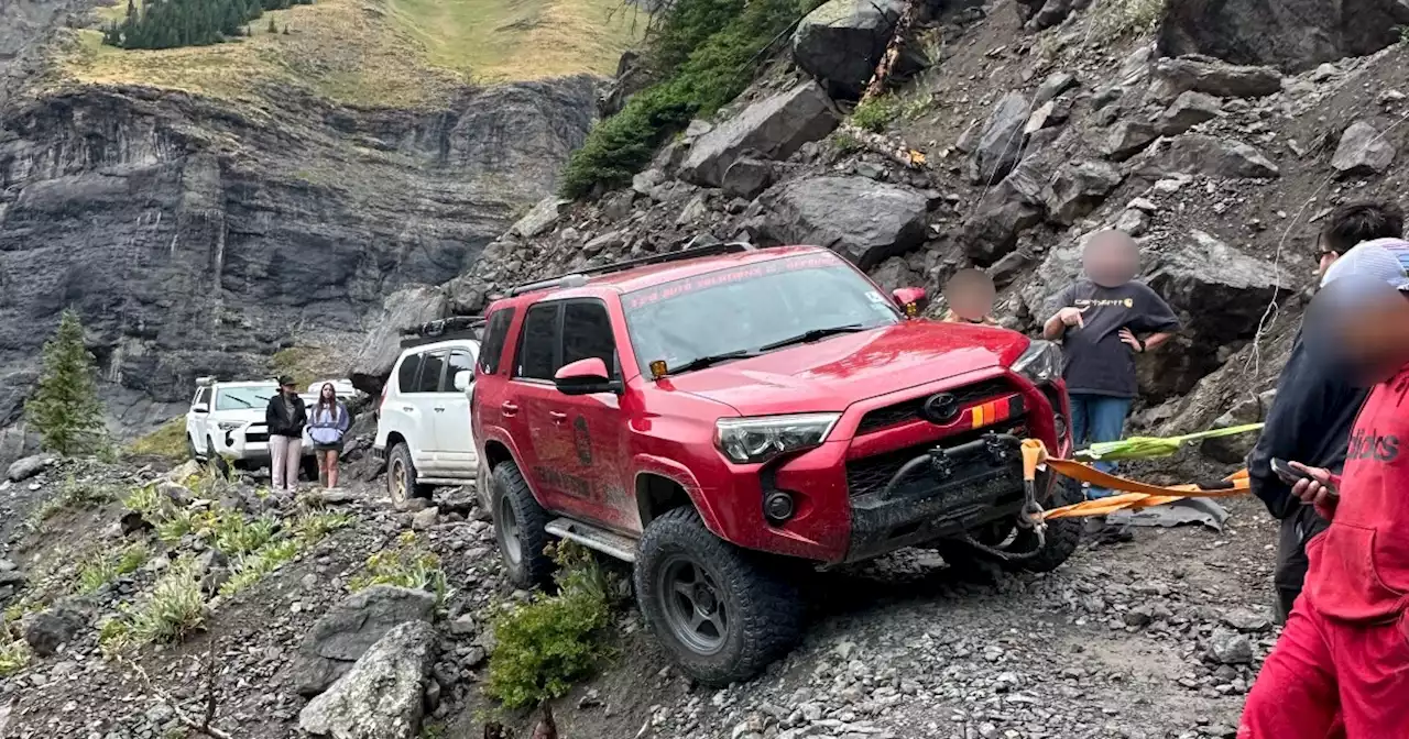 In online post, Colorado sheriff warns 'complete ass clowns' to not drive up Black Bear Pass